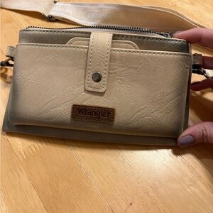 Wrangler Cream Crossbody Bag for Women